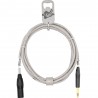 GoodDrut GDB TRSXM 6-1-1 - Kabel audio Jack TRS x XLR-M biały - 6m