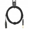 GoodDrut GDBK TRSXM 2 - Kabel audio Jack TRS x XLR-M czarny - 2m