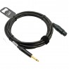GoodDrut GDBK TSXF 7 - Kabel audio Jack x XLR-F czarny - 7m