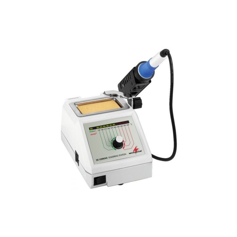 Monacor SIC-520ROHS - Stacja lutownicza, 48W