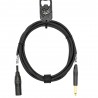GoodDrut GDBK TSXM 10 - Kabel audio Jack x XLR-M czarny - 10m
