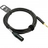 GoodDrut GDBK TSXM 1 - Kabel audio Jack x XLR-M czarny - 1m