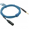 GoodDrut GDM TSXM 1 - Kabel audio Jack x XLR-M miętowy - 1m