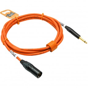 GoodDrut GDO TSXM 15 - Kabel audio Jack x XLR-M pomarańczowy - 15m