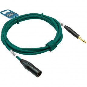 GoodDrut GDG TSXM 5 - Kabel audio Jack x XLR-M zielony - 5m