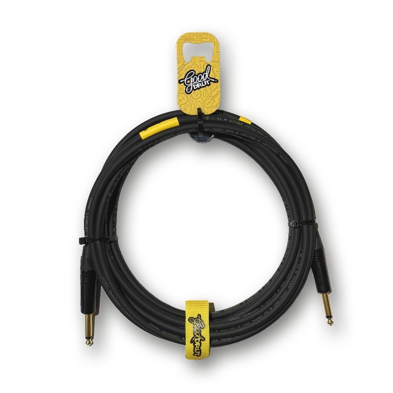GoodDrut GDY TSTS 10-1 - Kabel instrumentalny gitarowy Bzyk Jack x Jack - 10m