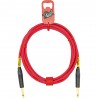 GoodDrut GDR TSTS 1 - Kabel instrumentalny Jack x Jack czerwony - 1m