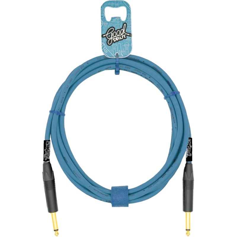 GoodDrut GDM TSTS 20 - Kabel instrumentalny Jack x Jack miętowy - 20m
