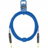 GoodDrut GDB TSTS15 - Kabel instrumentalny Jack x Jack niebieski - 15m