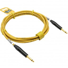 GoodDrut GDY TSTS 2 - Kabel instrumentalny Jack x Jack żółty - 2m