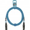 GoodDrut GDM XMXF 15 - Kabel mikrofonowy XLR-M x XLR-F miętowy - 15m