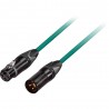 GoodDrut GDG XMXF 20 - Kabel mikrofonowy XLR-M x XLR-F zielony - 20m