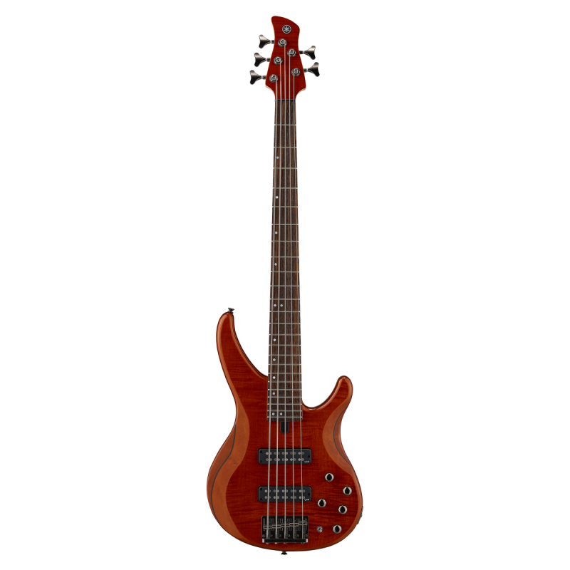 Yamaha TRBX 605 FM CMB Gitara basowa - 1 - Gitary basowe - Gitara basowa pięciostunowa z dualną elektroniką passive/active i pot