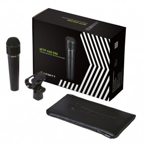 Lewitt MTP 440 DM - mikrofon dynamiczny - 1 - Mikrofony dynamiczne - Lewitt MTP 440 DM to profesjonalny mikrofon dynamiczny o wy