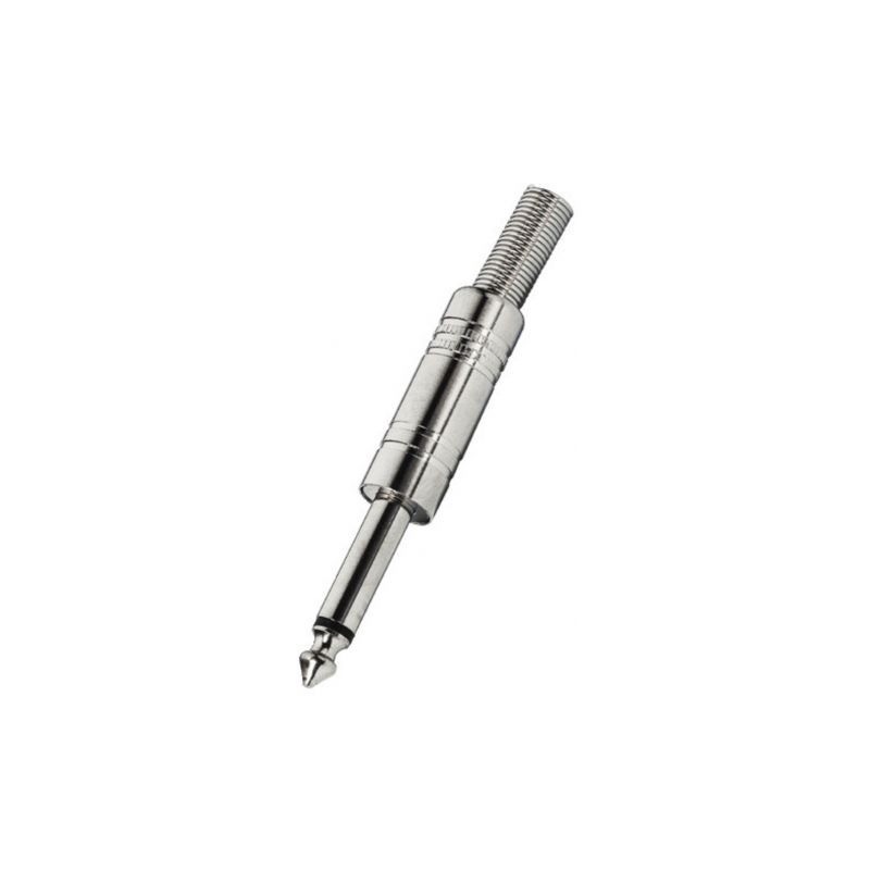 Monacor T-208 - Wtyk 6.3mm mono