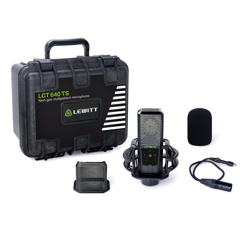 Lewitt LCT 640 TS - mikrofon studyjny - 1 - Mikrofony studyjne - Zaprojektowany i skonstruowany w Austrii, mikrofon studyjny Lew