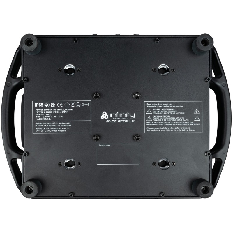 Infinity Furion P402 Profile - Głowa ruchoma IP65