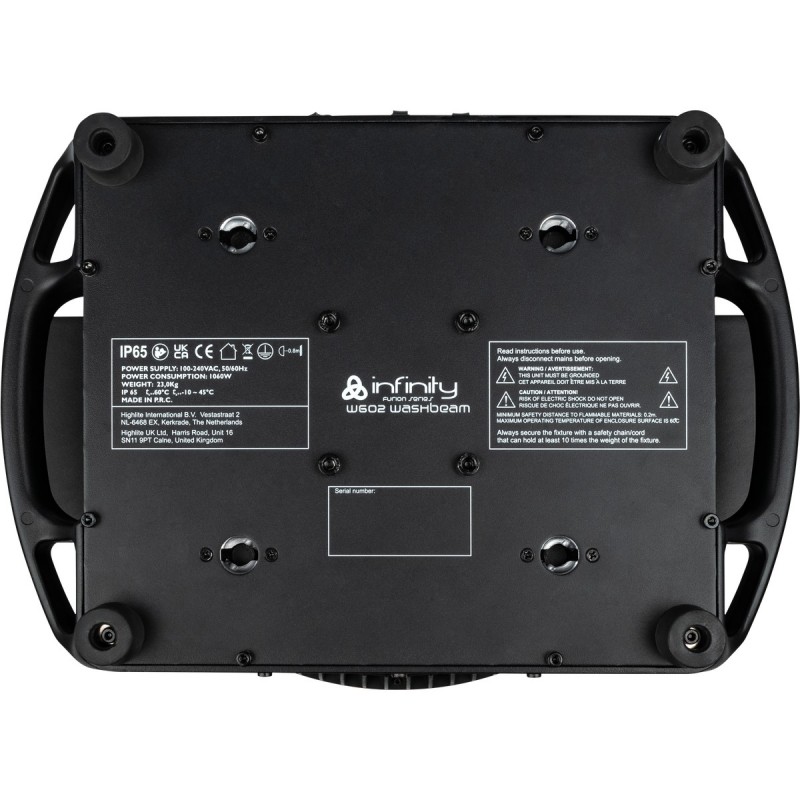 Infinity Furion W602 Wash/Beam - Głowa ruchoma IP65