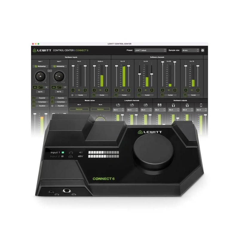 Lewitt CONNECT 6 - Interfejs audio