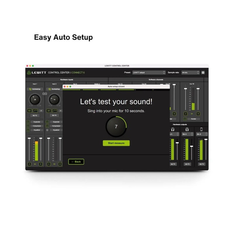 Lewitt CONNECT 6 - Interfejs audio