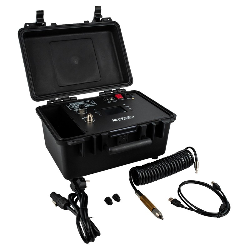 Infinity IP Tester dla opraw oświetleniowych z certyfikatem Infinity IP