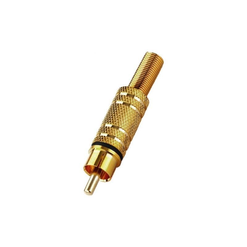 Monacor T-707GslsSW - Wtyk RCA