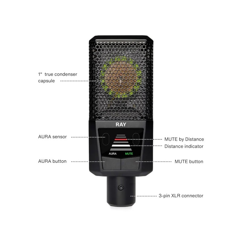 Lewitt Ray - Mikrofon pojemnościowy