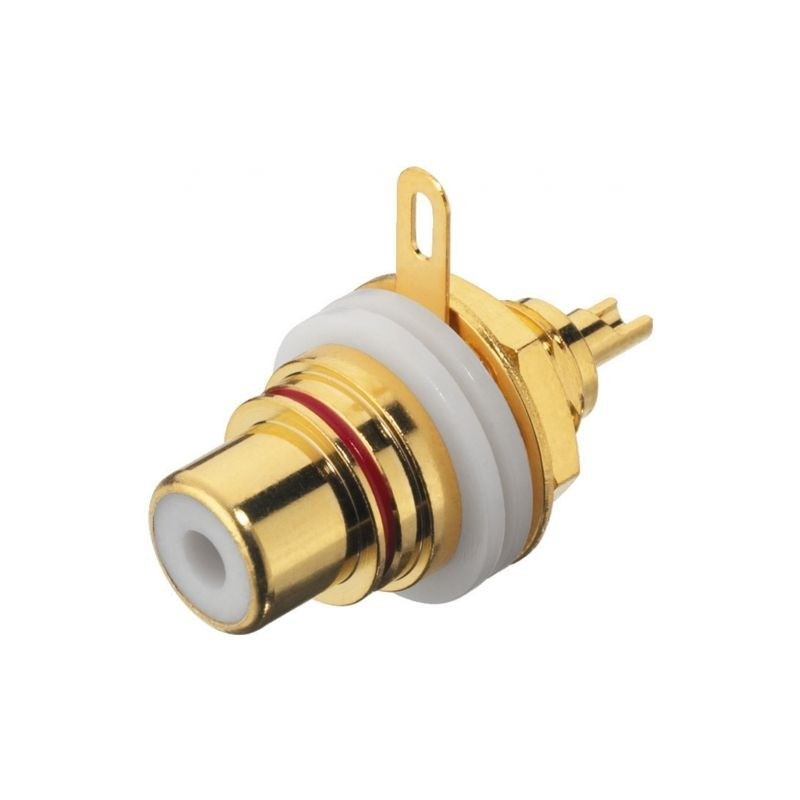 Monacor T-710GI - Para gniazd RCA