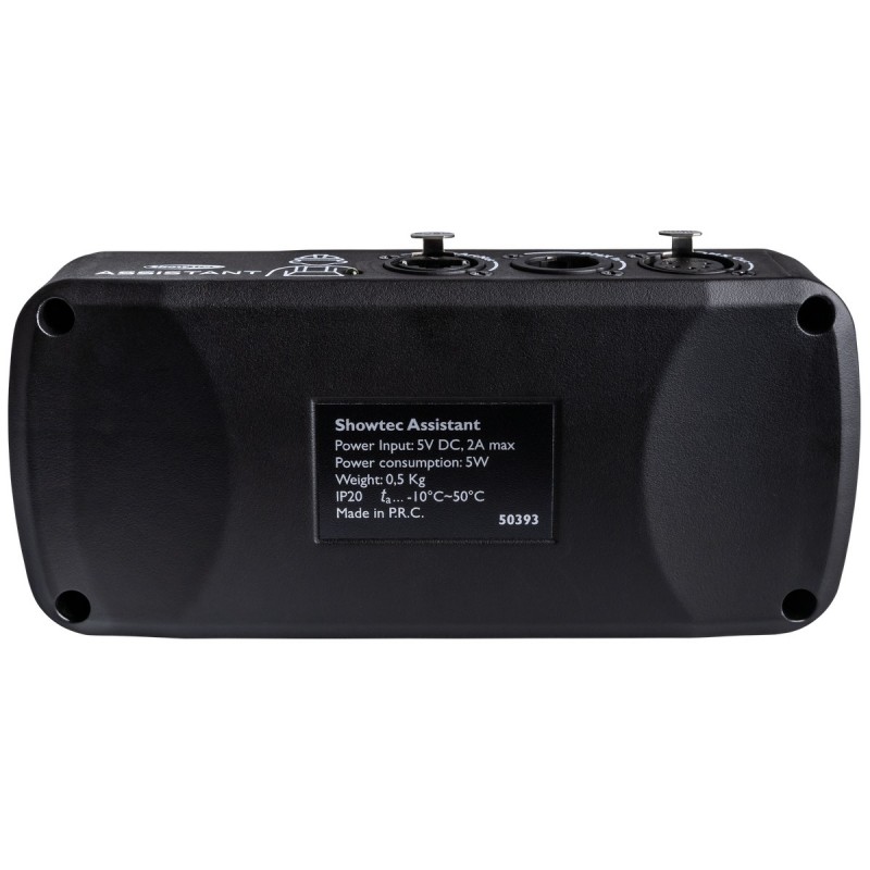 Showtec Assistant - Tester sygnałów DMX, Art-Net i sACN