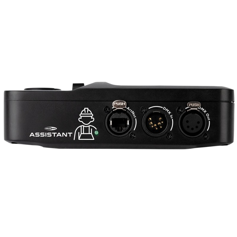 Showtec Assistant CRMX - Tester sygnałów W-DMX, CRMX, DMX, RDM, Art-Net i sACN