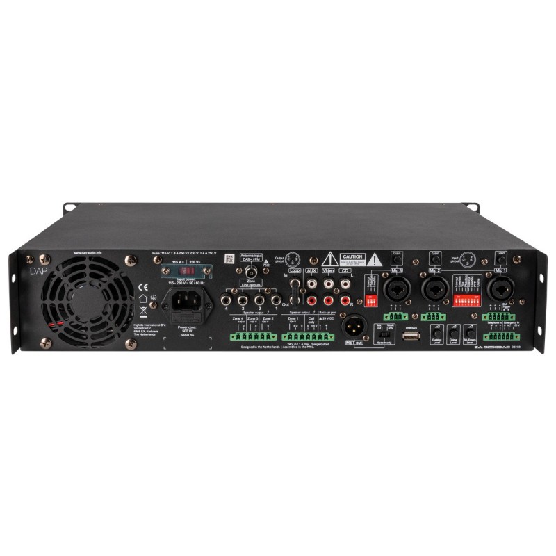 DAP Audio ZA-9250DAB - Wzmacniacz miksujący