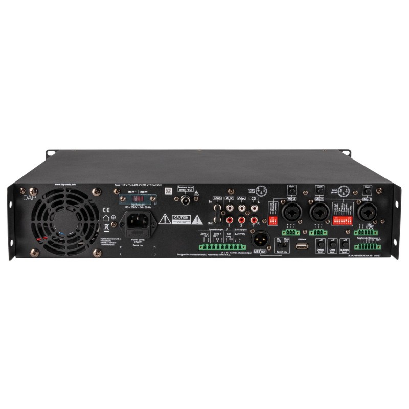 DAP Audio ZA-9120DAB - Wzmacniacz miksujący