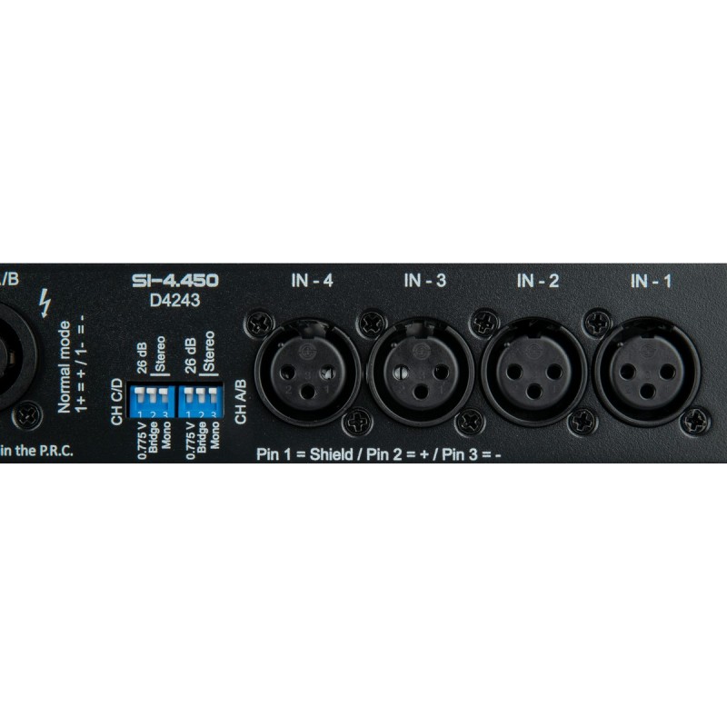 DAP Audio SI-4.450 - Wzmacniacz mocy przeznaczony do instalacji