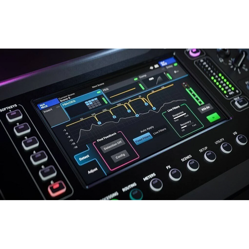 Allen & Heath QU-5 - mikser cyfrowy - 6 - Miksery cyfrowe - Mikser cyfrowy Allen & Heath QU-5 to 38-kanałowa cyfrowa konsola mik