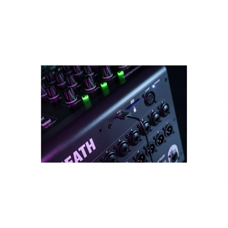 Allen & Heath QU-5 - mikser cyfrowy - 7 - Miksery cyfrowe - Mikser cyfrowy Allen & Heath QU-5 to 38-kanałowa cyfrowa konsola mik