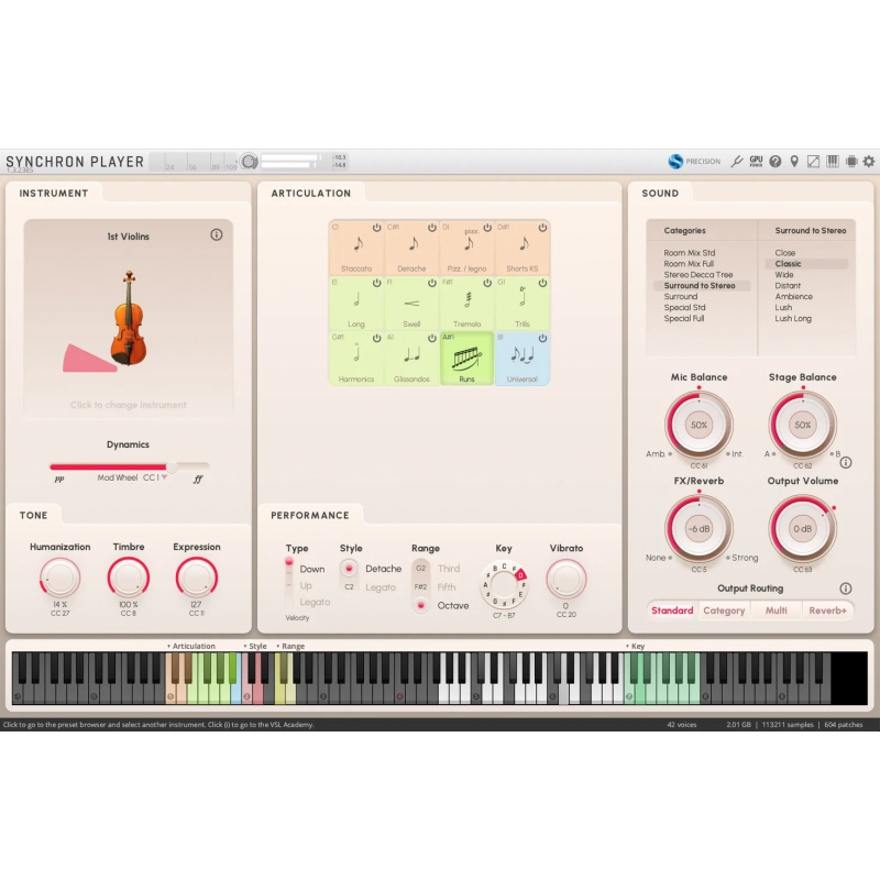 Vienna Symphonic Library Synchron Duality Strings (regular) (Std. Lib.) Instrument wirtualny VST - 1 - Instrumenty wirtualne - V