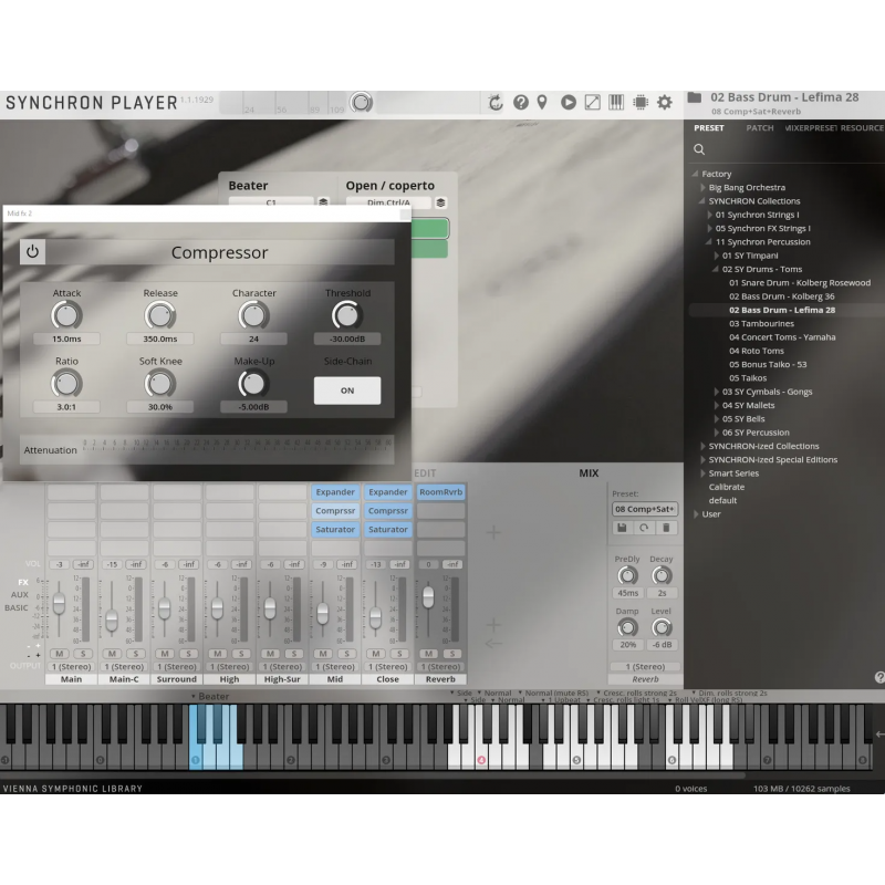 Vienna Symphonic Library Synchron Percussion II (Standard Library) Instrument wirtualny VST - 1 - Instrumenty wirtualne - Vienna