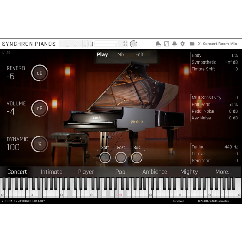 Vienna Symphonic Library Synchron Bösendorfer Imperial (Standard Library) Instrument wirtualny VST - 1 - Instrumenty wirtualne -
