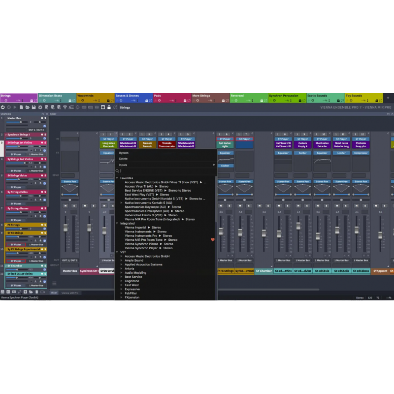 Vienna Symphonic Library Vienna Ensemble Pro 7 Cross-platform MIDI LAN - 4 - Oprogramowanie - Vienna Symphonic Library Vienna En