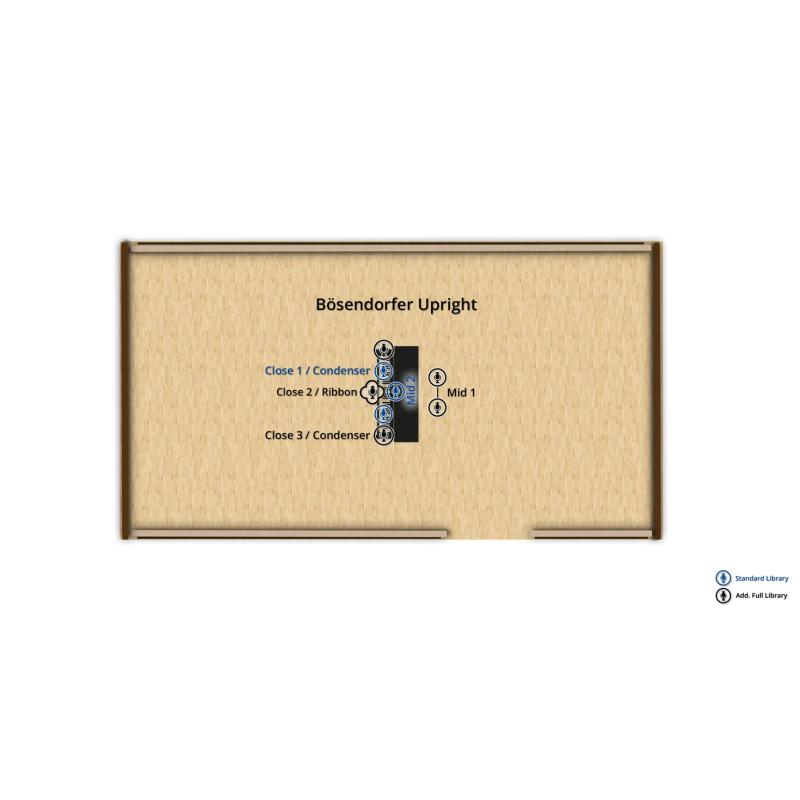 Vienna Symphonic Library Studio Bösendorfer Upright (Standard Library) Instrument wirtualny VST - 2 - Instrumenty wirtualne - Vi