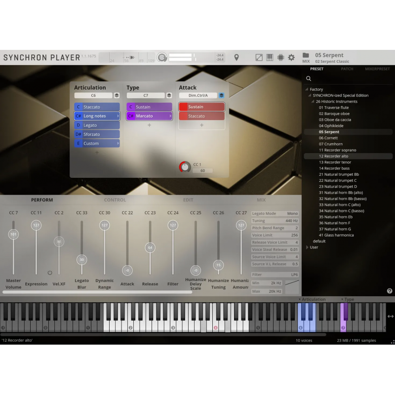 Vienna Symphonic Special Edition Vol. 7 Historic Instruments Instrument wirtualny VST - 2 - Instrumenty wirtualne - 