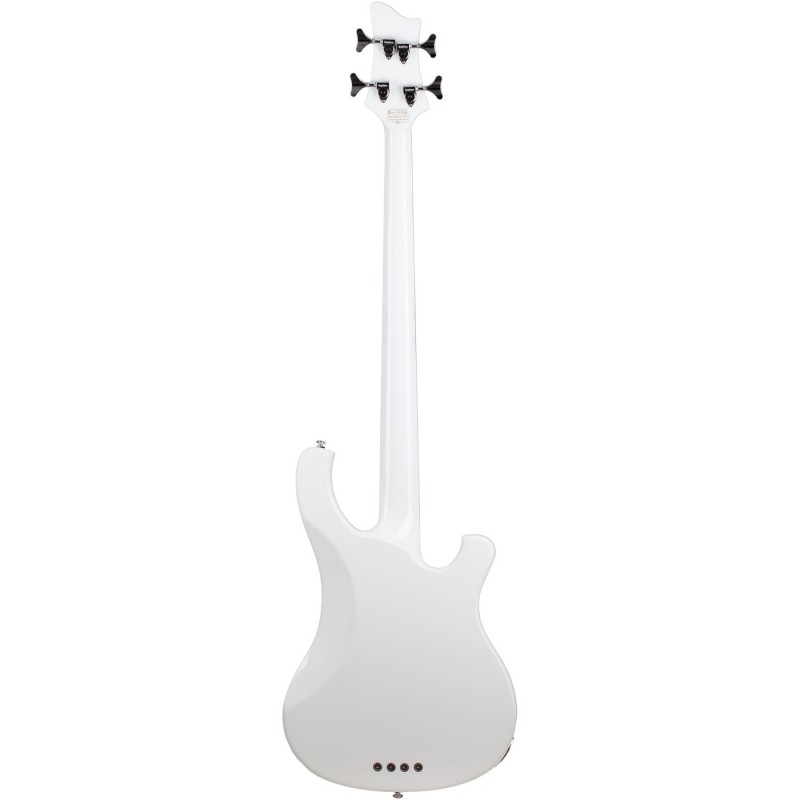 Schecter Stargazer-4 LH Gloss White - Gitara basowa