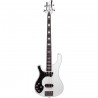 Schecter Stargazer-4 LH Gloss White - Gitara basowa