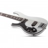 Schecter Stargazer-4 LH Gloss White - Gitara basowa