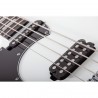 Schecter Stargazer-4 LH Gloss White - Gitara basowa