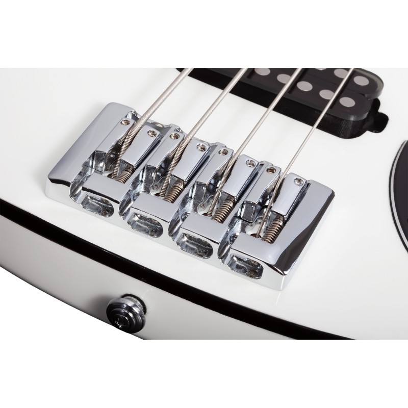 Schecter Stargazer-4 Gloss White - Gitara basowa