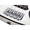 Schecter Stargazer-4 Gloss White - Gitara basowa