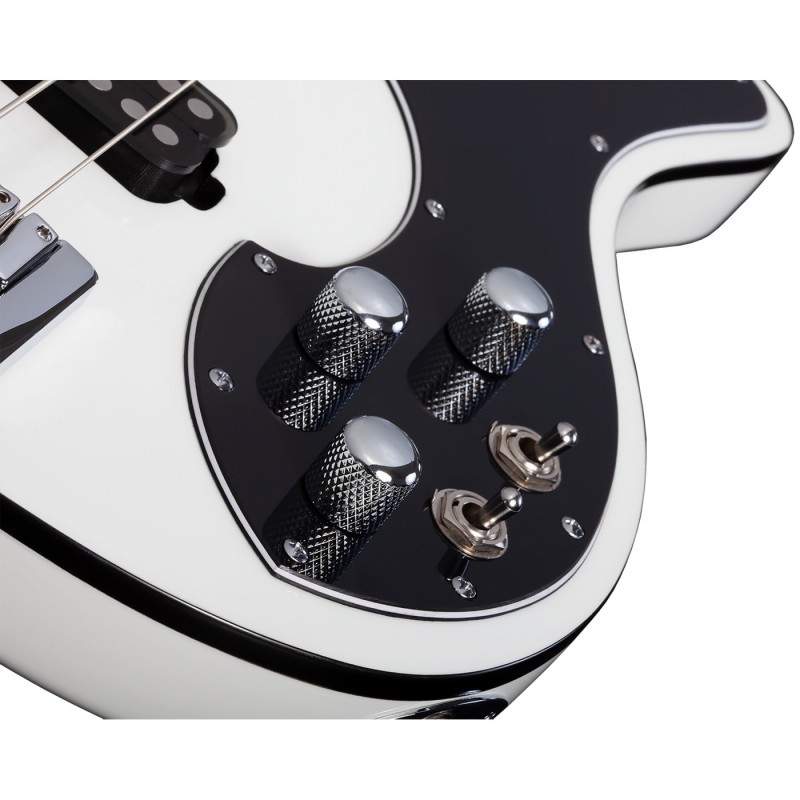Schecter Stargazer-4 Gloss White - Gitara basowa