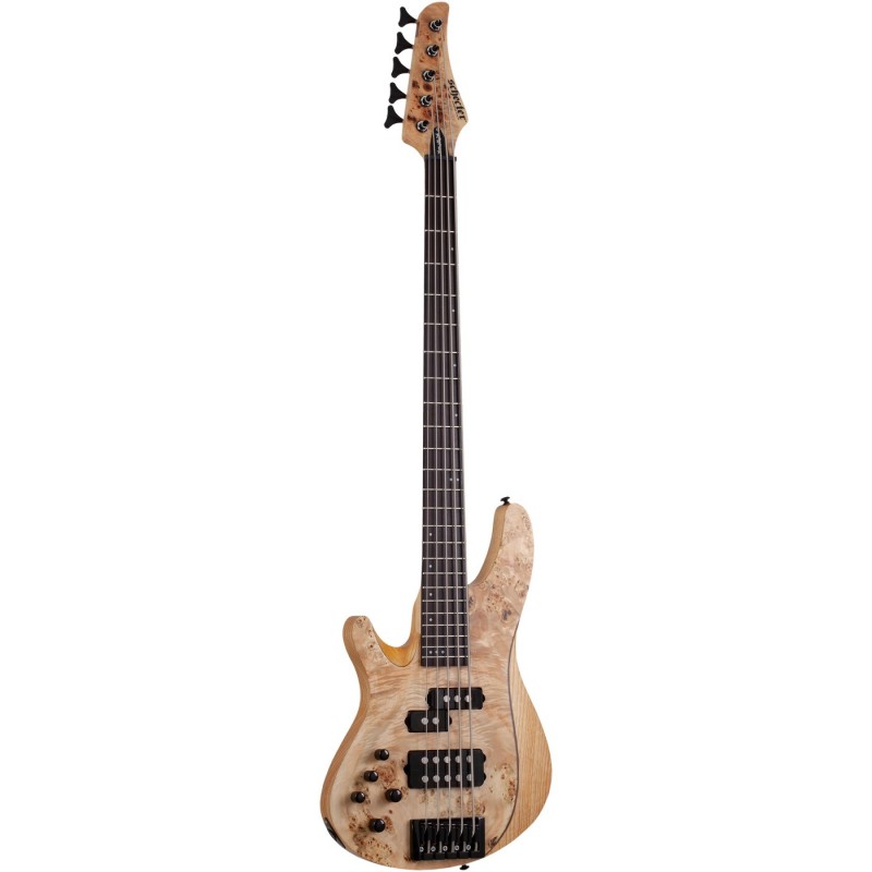 Schecter Reaper-5 LH Natural Satin - Gitara basowa