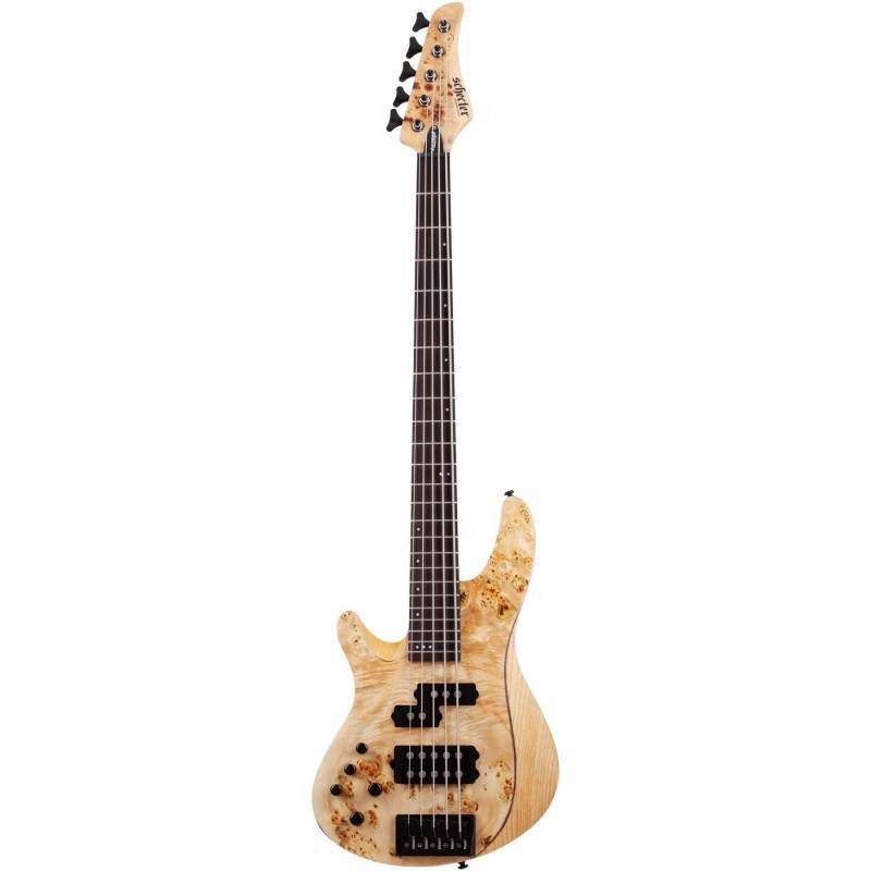Schecter Reaper-5 LH Natural Satin - Gitara basowa